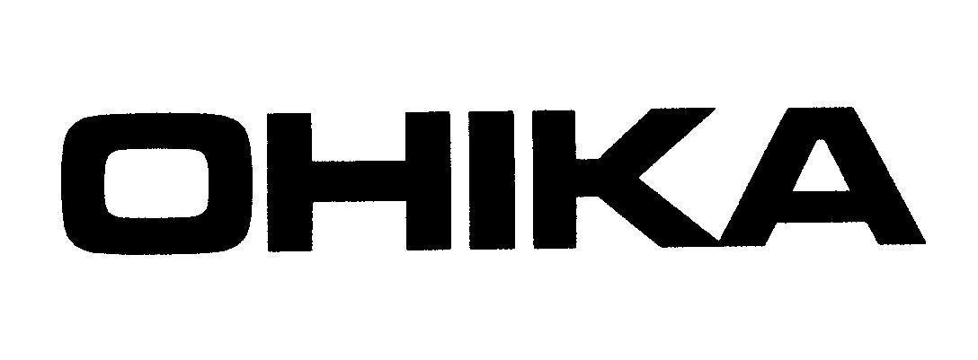 Mẫu nhãn hiệu OHIKA