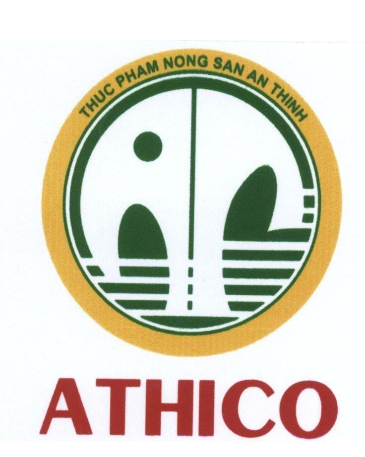 Mẫu nhãn hiệu AT ATHICO THUC PHAM NONG SAN AN THINH