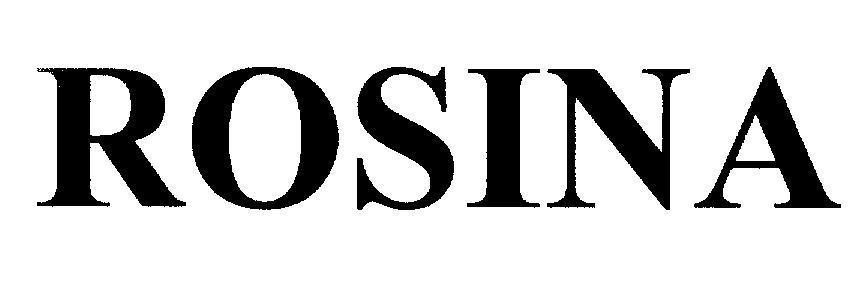 Mẫu nhãn hiệu ROSINA