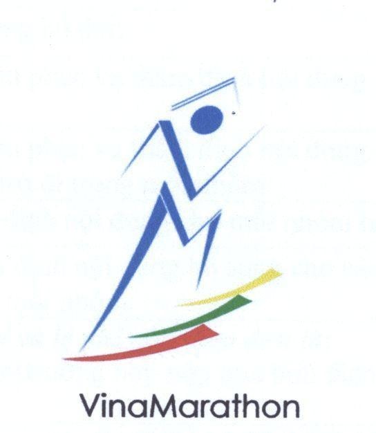 Mẫu nhãn hiệu V M VinaMarathon
