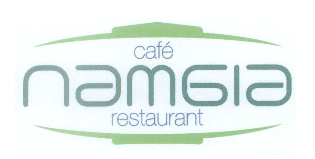 Mẫu nhãn hiệu NAMGIA café restaurant