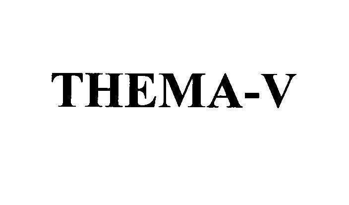 Mẫu nhãn hiệu THEMA-V
