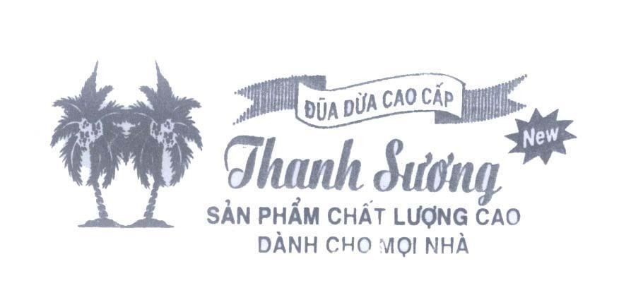 Mẫu nhãn hiệu Thanh Sương Đũa Dừa Cao Cấp Sản Phẩm Chất Lượng Cao Dành Cho Mọi Nhà