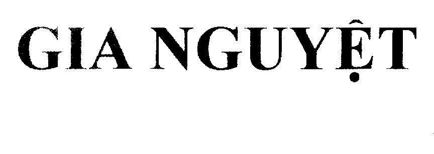 Mẫu nhãn hiệu Gia Nguyệt