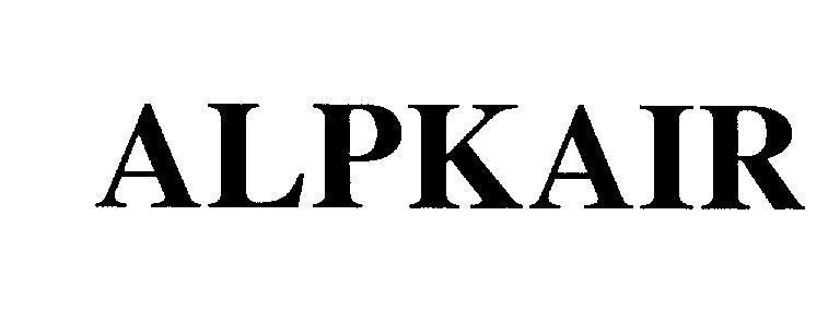 Mẫu nhãn hiệu ALPKAIR