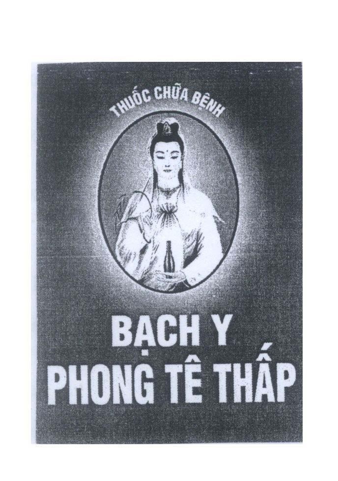 Mẫu nhãn hiệu Bạch Y Phong Tê Thấp Thuốc Chữa Bệnh