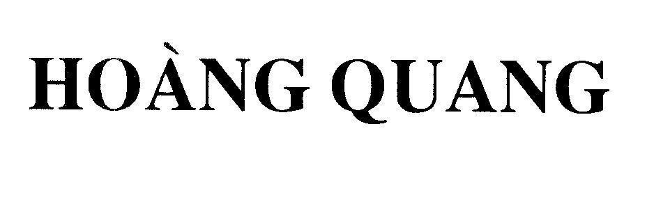 Mẫu nhãn hiệu Hoàng Quang
