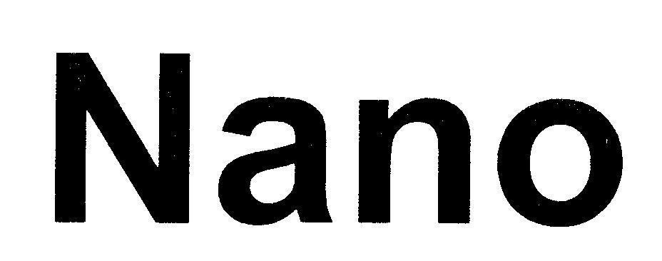 Mẫu nhãn hiệu Nano
