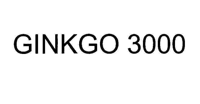 Mẫu nhãn hiệu GINKGO 3000