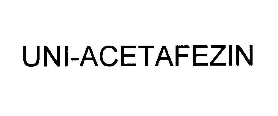 Mẫu nhãn hiệu UNI - ACETAFEZIN