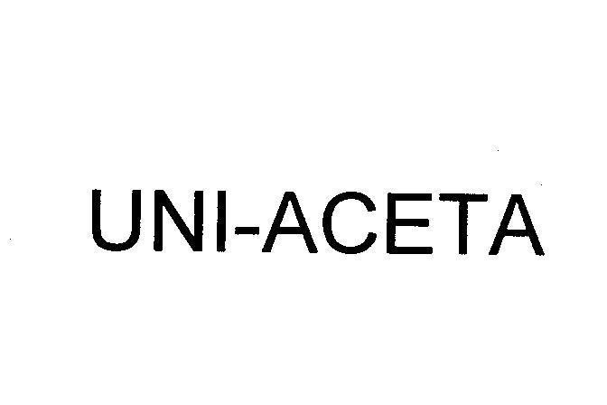 Mẫu nhãn hiệu UNI - ACETA