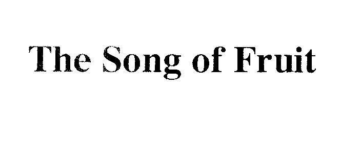 Mẫu nhãn hiệu The Song of Fruit