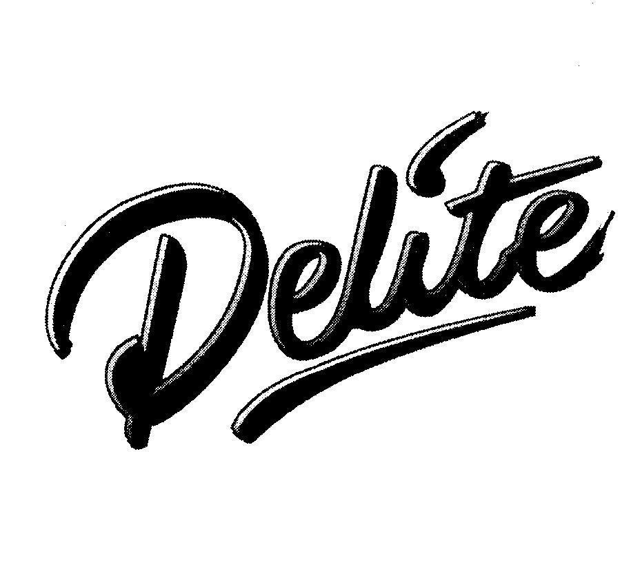 Mẫu nhãn hiệu Delite