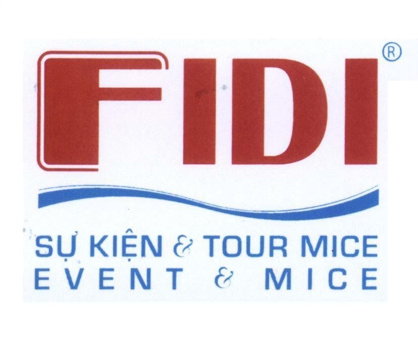Mẫu nhãn hiệu FIDI Sự Kiện & TOUR MICE EVENT & MICE