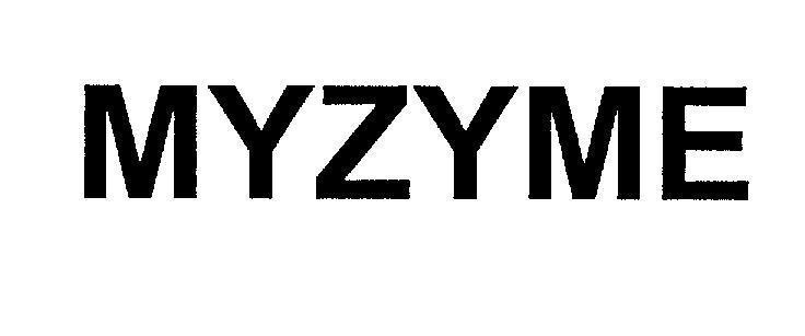 Mẫu nhãn hiệu MYZYME
