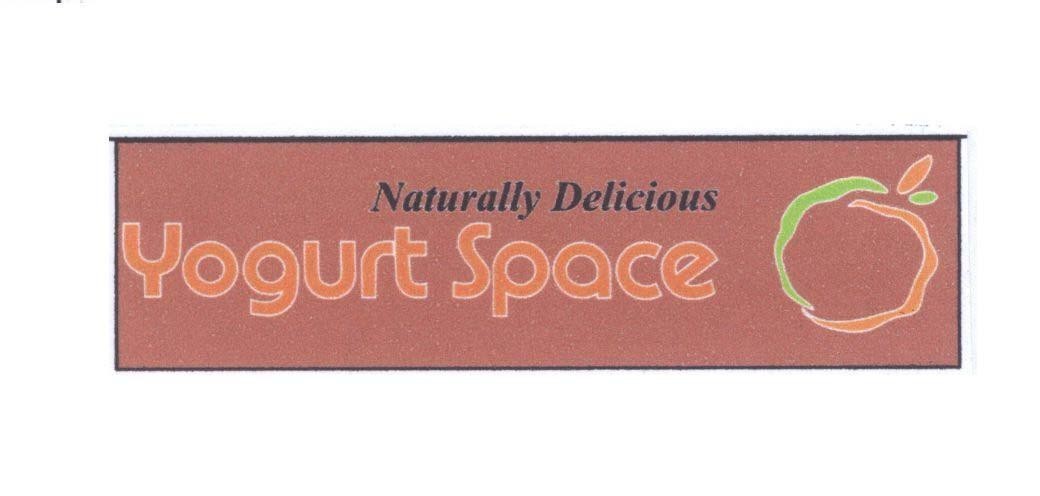 Mẫu nhãn hiệu Yogurt Space Naturally Delicious
