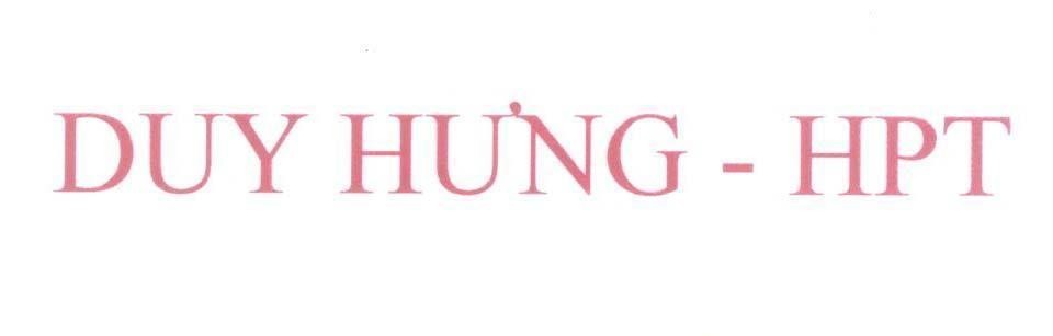 Mẫu nhãn hiệu DUY HƯNG - HPT
