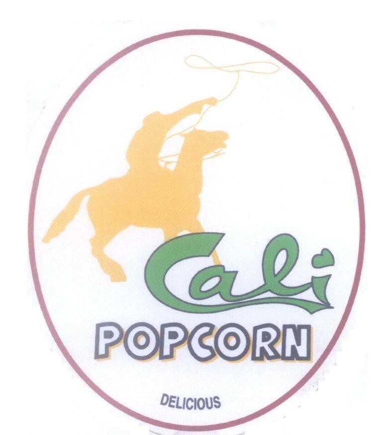 Mẫu nhãn hiệu Cali POPCORN DELICIOUS