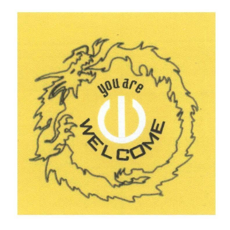 Mẫu nhãn hiệu YOU ARE WELCOME