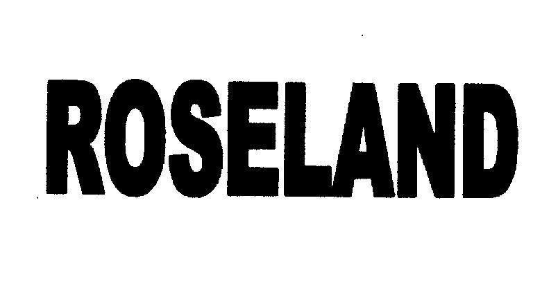 Mẫu nhãn hiệu ROSELAND