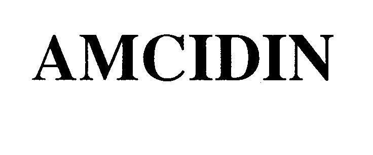 Mẫu nhãn hiệu AMCIDIN