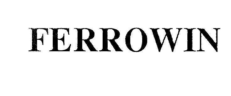 Mẫu nhãn hiệu FERROWIN