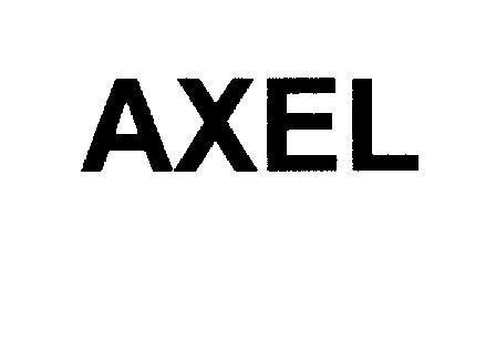 Mẫu nhãn hiệu AXEL