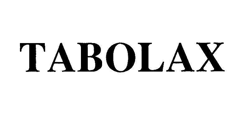 Mẫu nhãn hiệu TABOLAX