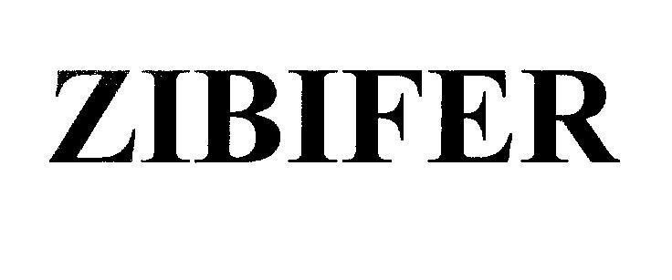 Mẫu nhãn hiệu ZIBIFER