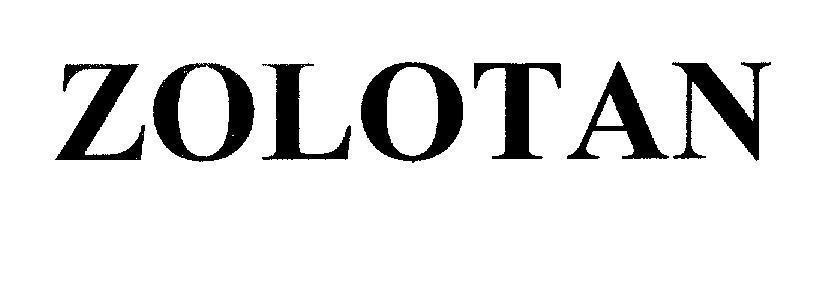Mẫu nhãn hiệu ZOLOTAN
