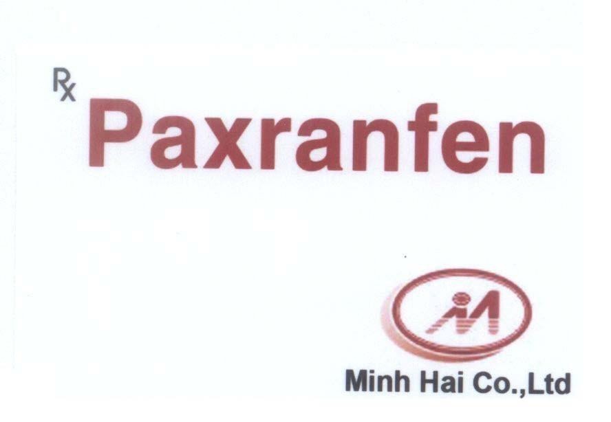 Mẫu nhãn hiệu Paxranfen Minh Hai Co., Ltd Px M