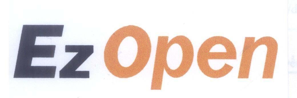 Mẫu nhãn hiệu EzOpen Ez Open