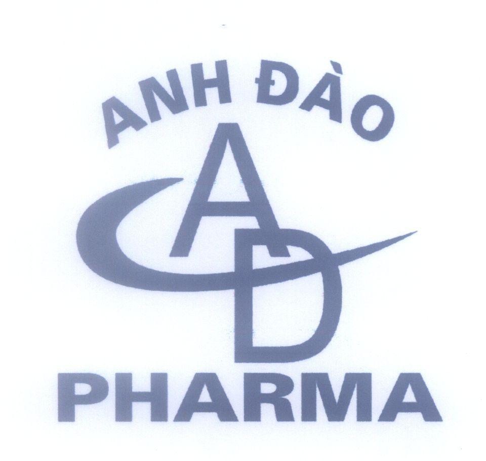 Mẫu nhãn hiệu AD Anh Đào PHARMA