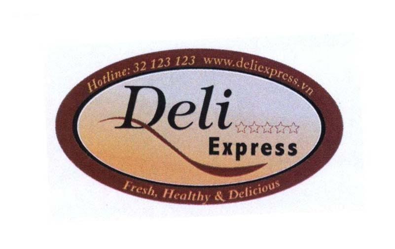 Mẫu nhãn hiệu Deli Express