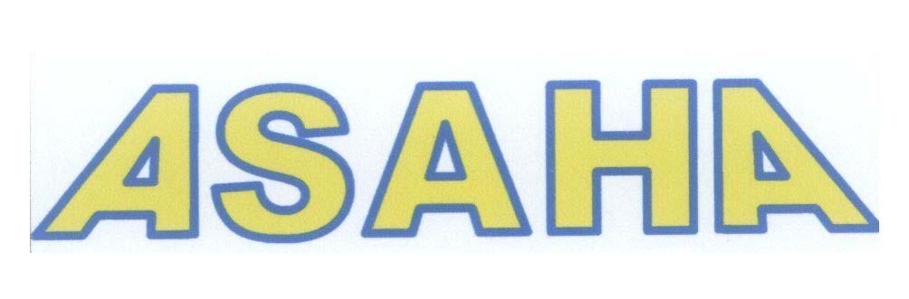Mẫu nhãn hiệu ASAHA