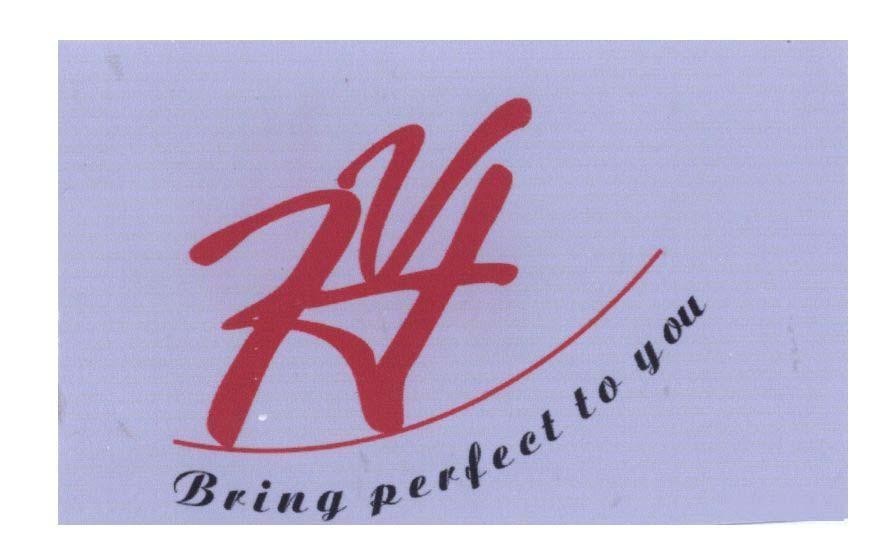 Mẫu nhãn hiệu HV H V Bring perfect to you