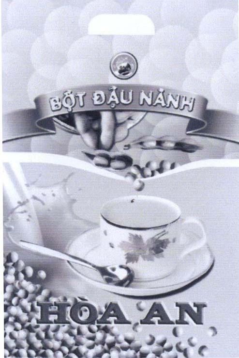 Mẫu nhãn hiệu Hoà An Bột đậu nành
