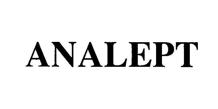 Mẫu nhãn hiệu ANALEPT