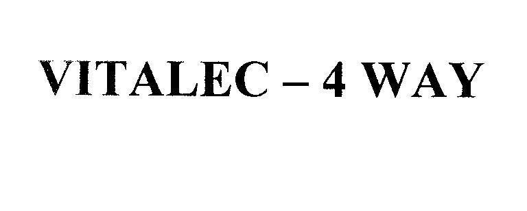 Mẫu nhãn hiệu VITALEC - 4 WAY