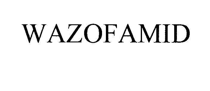 Mẫu nhãn hiệu WAZOFAMID