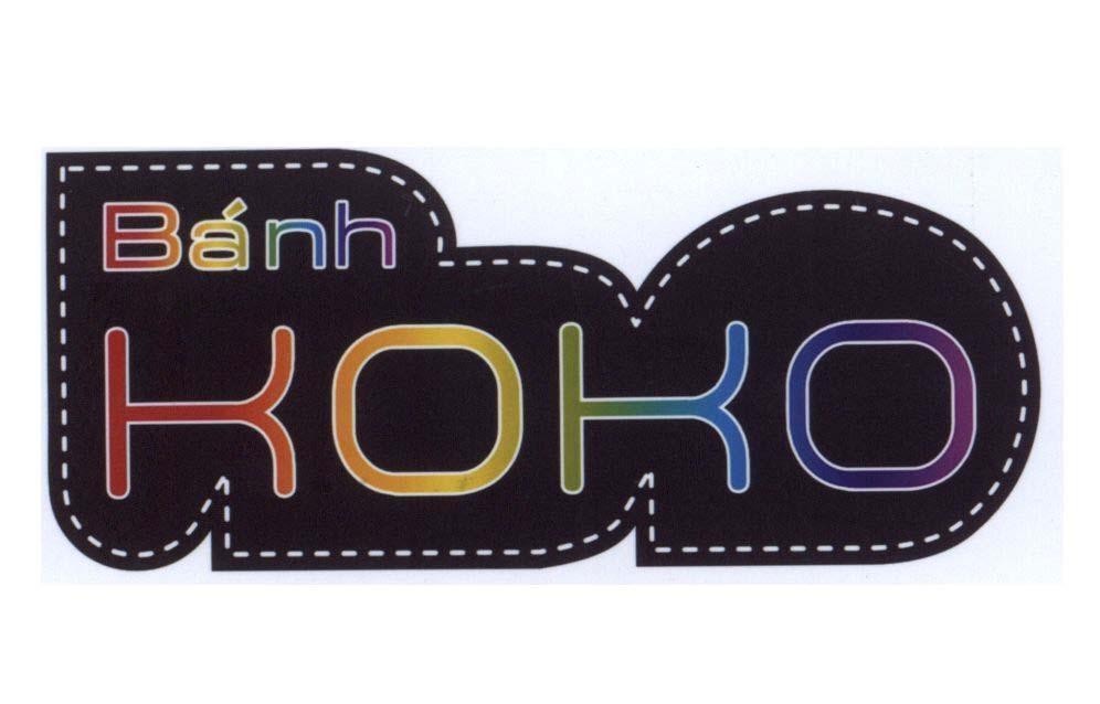 Mẫu nhãn hiệu Bánh KOKO