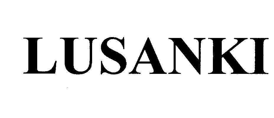 Mẫu nhãn hiệu LUSANKI