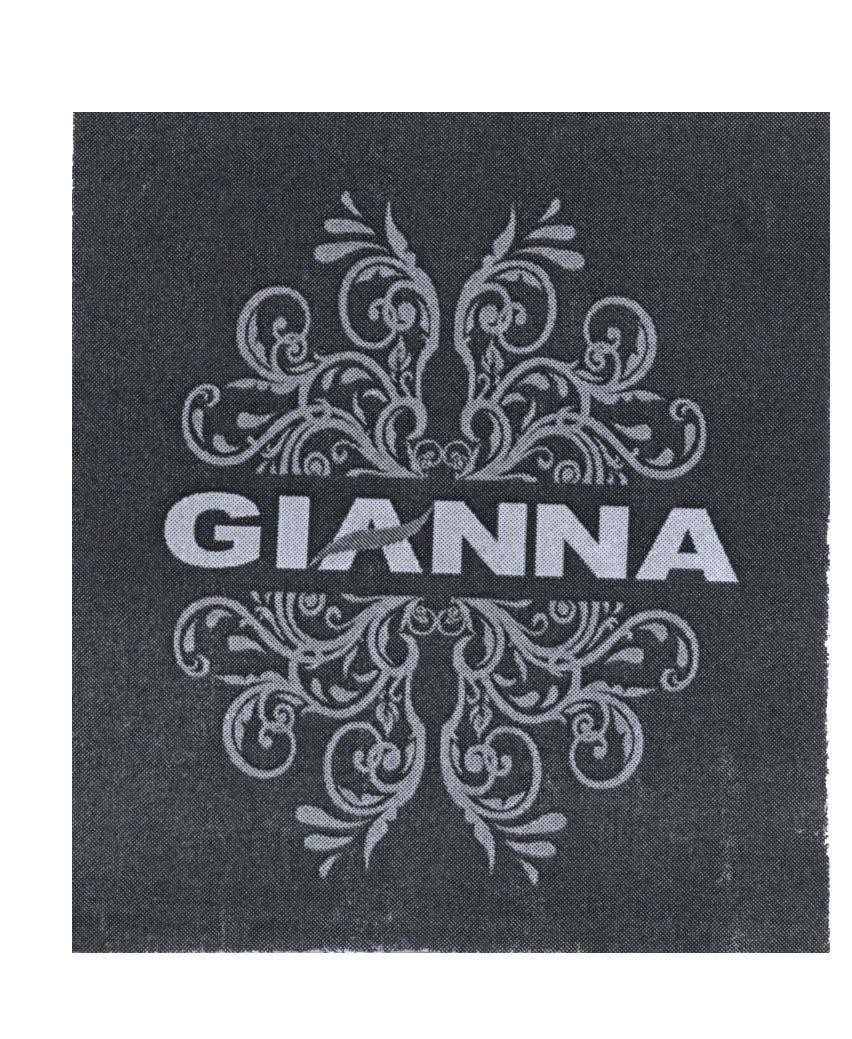Mẫu nhãn hiệu GIANNA