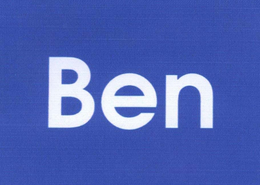 Mẫu nhãn hiệu Ben