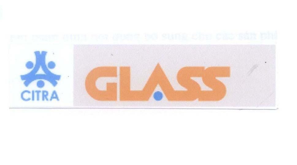 Mẫu nhãn hiệu CITRA GLASS