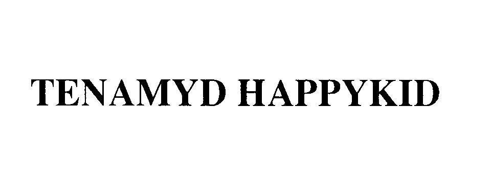 Mẫu nhãn hiệu TENAMYD HAPPYKID