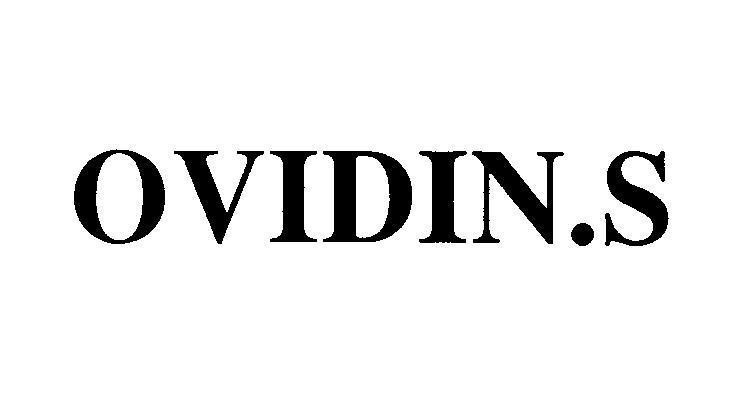 Mẫu nhãn hiệu OVIDIN.S