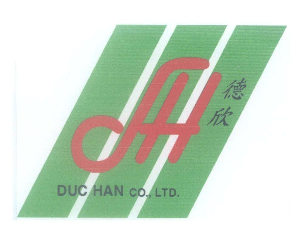 Mẫu nhãn hiệu dh DUC HAN CO., LTD.[dexin: Đức Hân]