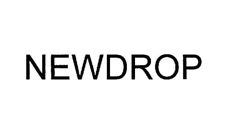 Mẫu nhãn hiệu NEWDROP