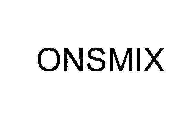 Mẫu nhãn hiệu ONSMIX